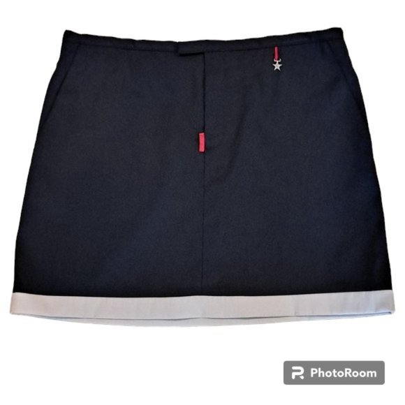 Tommy Hilfiger Navy Blue Mini Skirt Size 9 - Picture 1 of 3